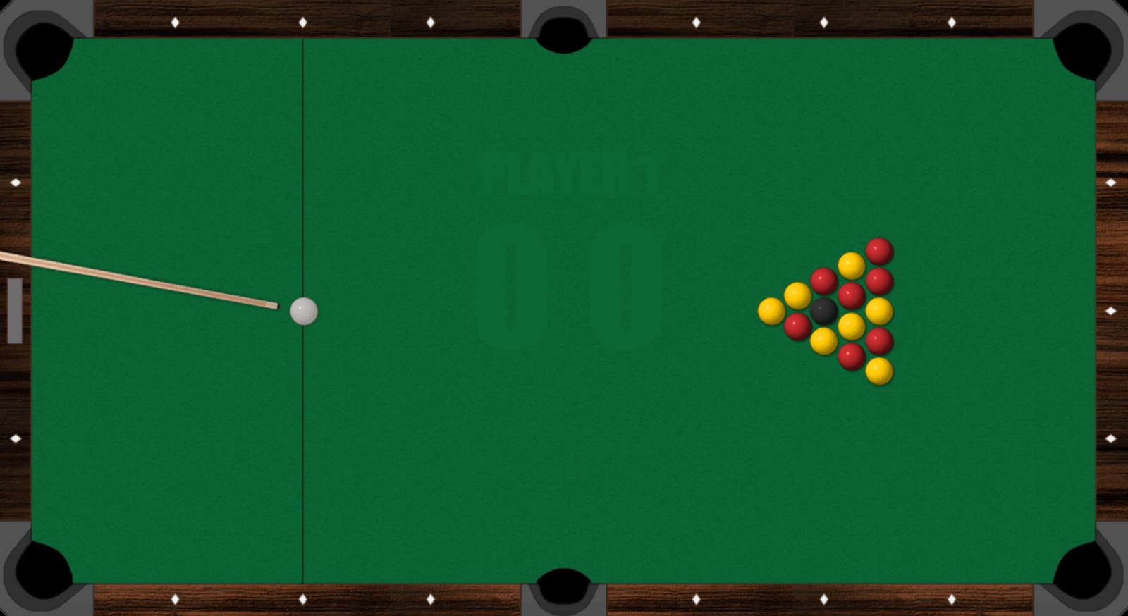 8-Ball Pool game using JavaScript and Canvas